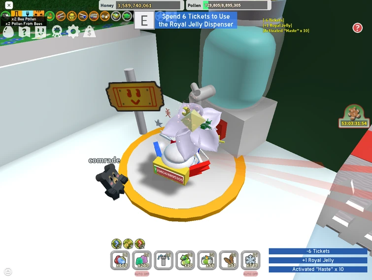 Bee swarm simulator DARES! Fandom