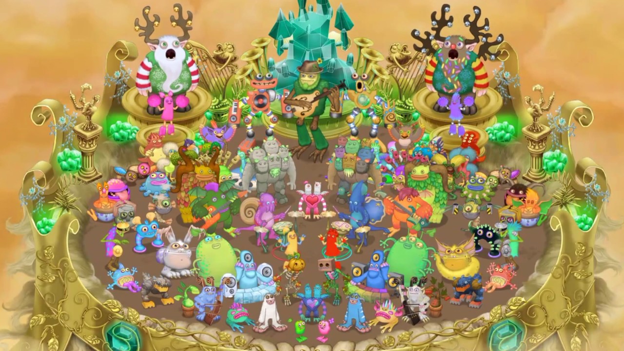 My singing monsters полные острова. Золотой остров my singing. Остров золота my singing Monsters. Остров my singing Monsters остров. My singing Monsters острова.