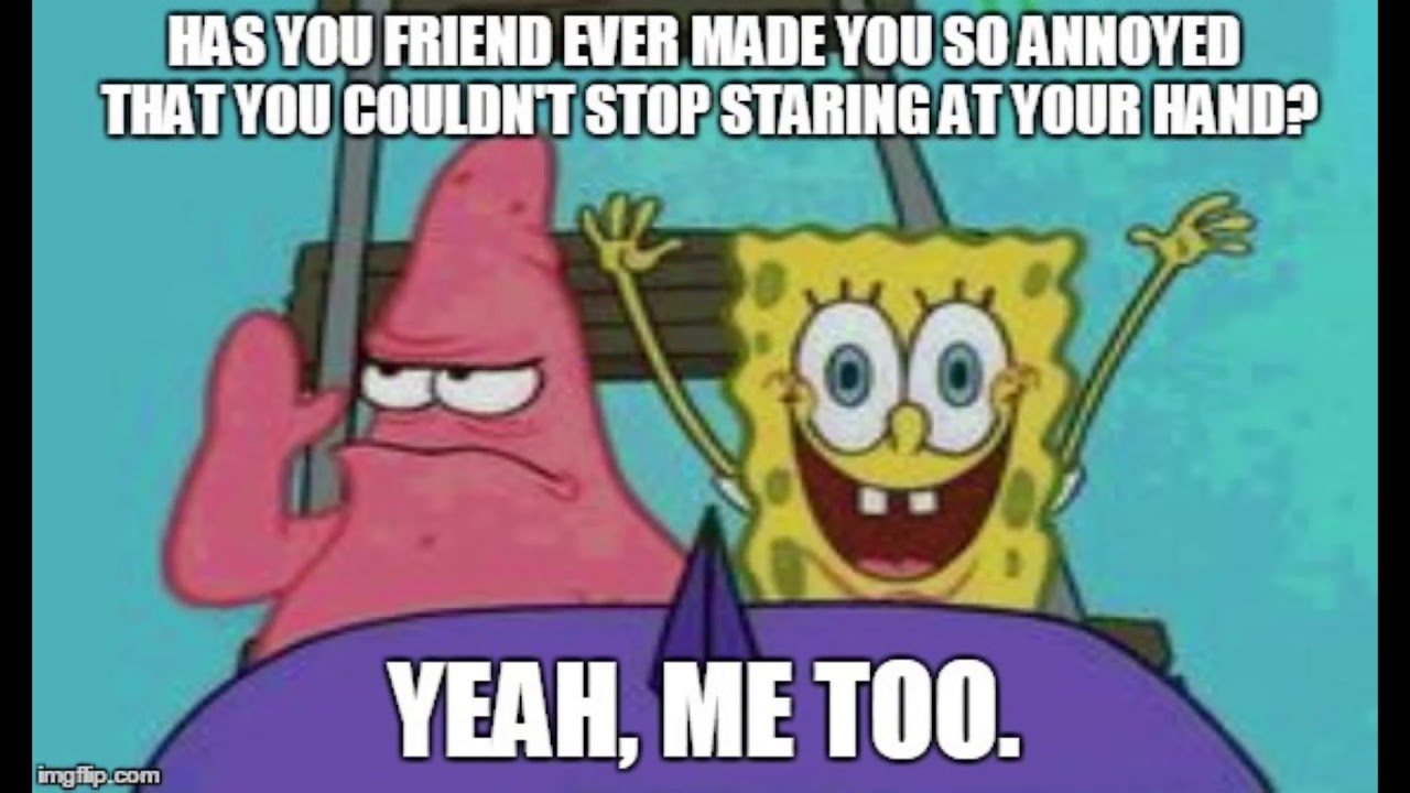 funny spongebob pics with captions clean