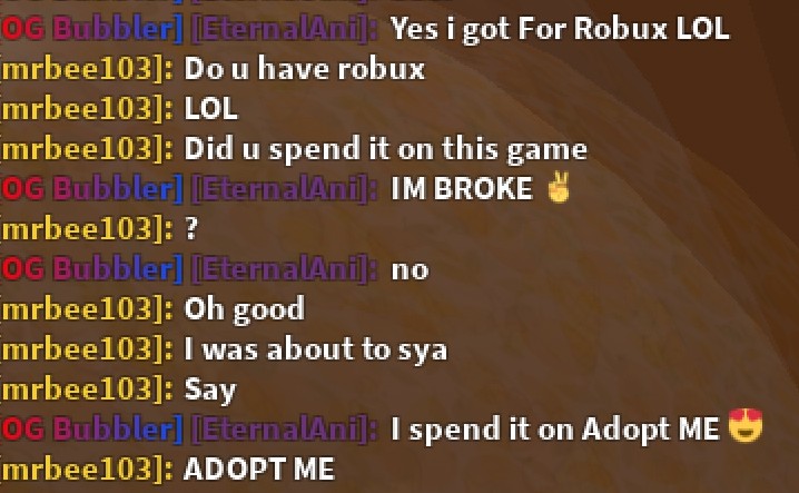 What To Say When Someone Askes To Spend Your Robux On Bgs Pets For Them Fandom - what should i spend robux on
