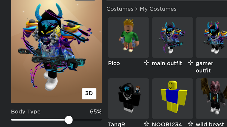 Off topic: This is my Roblox skin. I'm not a furry!