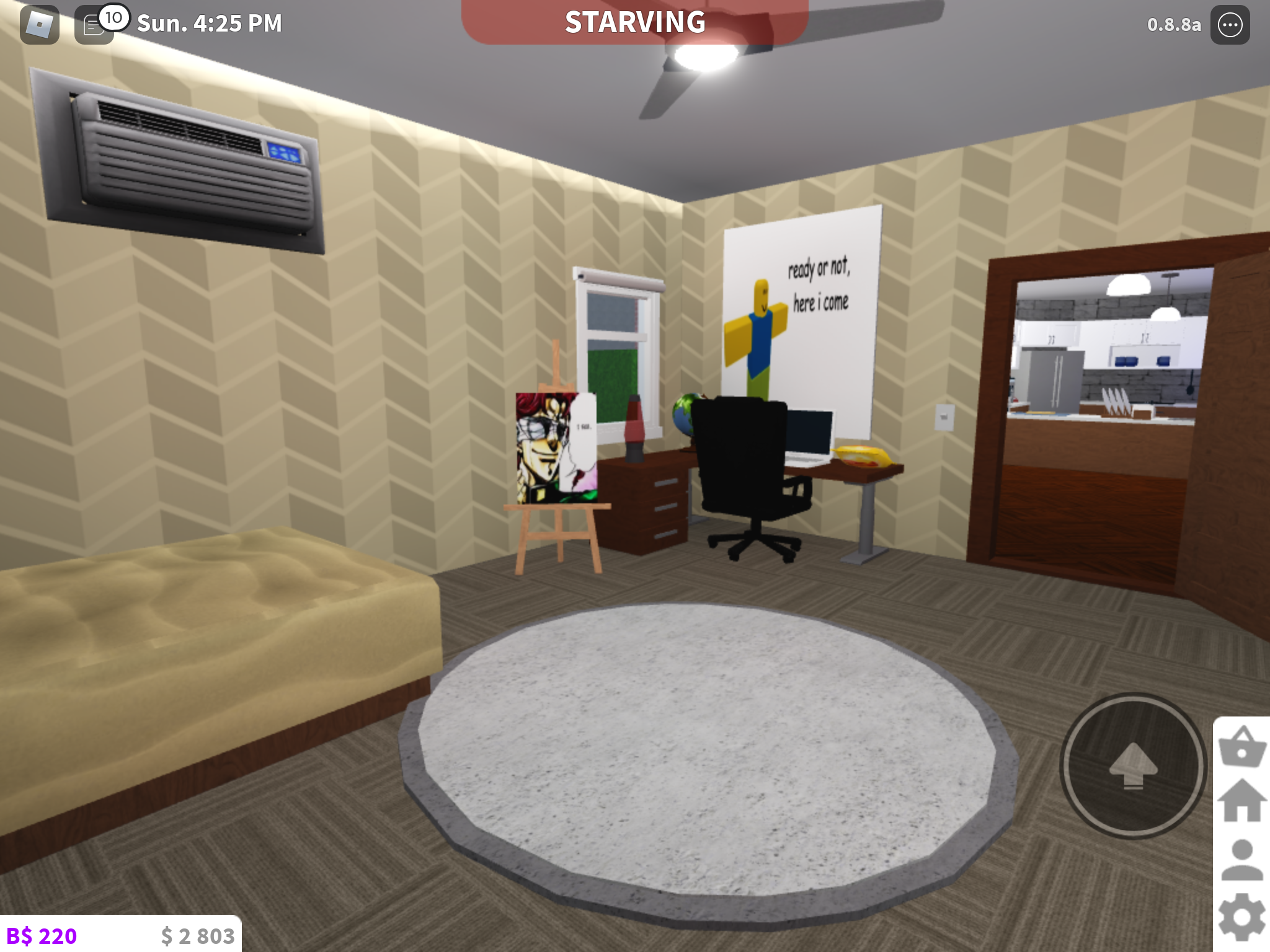 Aesthetic Modern Living Room Bloxburg