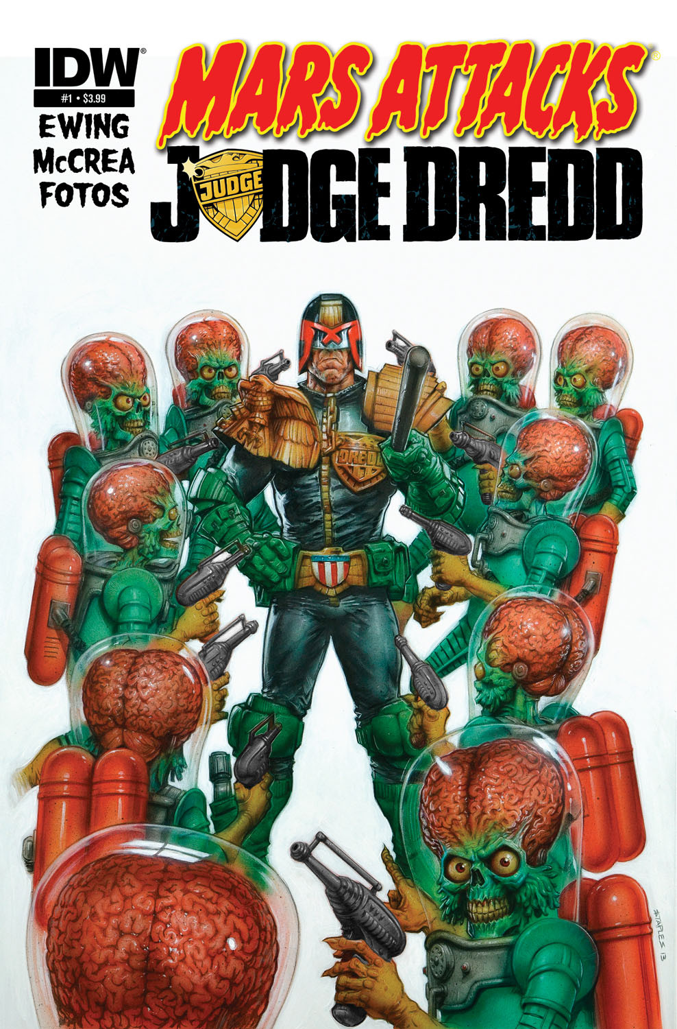 Mars Attacks Judge Dredd Number 1 2000adopedia Fandom