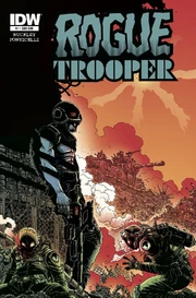 Rogue Trooper issue one, subscribers variant cover