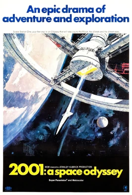 2001 - A Space Odyssey theatrical poster