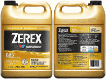 Zerex# zxg05ru1 By Valvoline * AfterMarket Gold\Yellow * SDS With Ingredient Listing