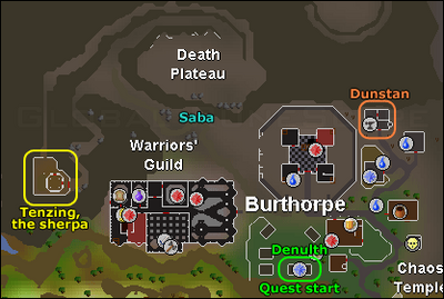 Deathplateau questmap