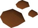Chocolate dust detail