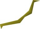 Willow shortbow (u) detail