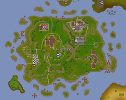 Tutorial Island map