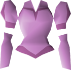 Pink elegant blouse detail