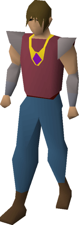 Dragon necklace equipped