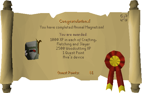 Animal Magnetism reward scroll.png