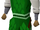 Green d'hide trimmed armour