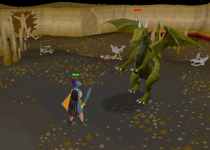 Dragon Slayer - Fighting Elvarg