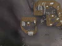 Cryptic clue - dig near box of bones.png