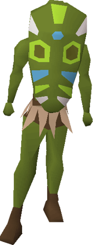 Green Broodoo victim