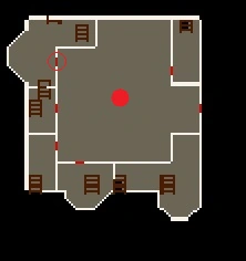 The first floor of Melzar's Maze