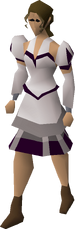 White elegant clothing equipped.png