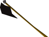 Black halberd