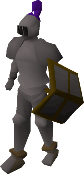 Iron armour set (lg) equipped