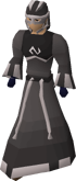 A player wearing Void Knight robes.