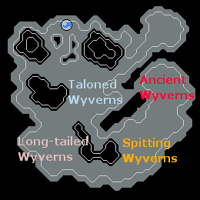 Wyvern Cave map