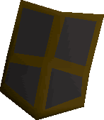 Black kiteshield detail