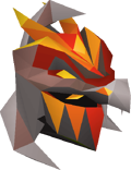 Magma helm detail