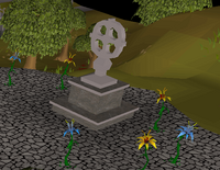 Waterfall Quest glarial's tombstone