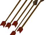 Bronze arrow