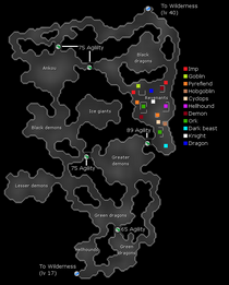 Revenant Caves map