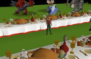 Prifddinas banquet