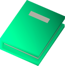 A handwritten book detail
