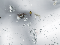 Cryptic clue - dig by the large broken crossbow.png