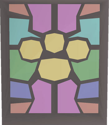Stained glass (Bob) built