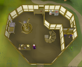 The Ground floor of the Cooks' Guild