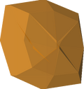 Uncut zenyte detail