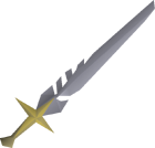 Saradomin sword detail