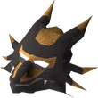 Lava dragon mask detail