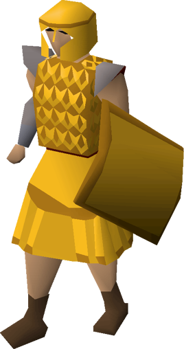 Gilded chainbody equipped