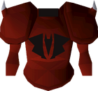 Dragon platebody detail