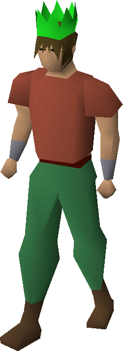 Runescape green party hat Clearance