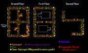 Monkey Madness II - airship platform map