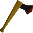 Black axe detail