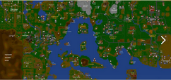 RuneScape Classic world map