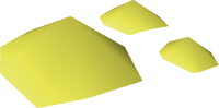 Volcanic sulphur detail