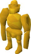 Rock golem (gold) pet