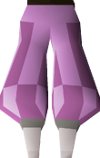 Pink elegant legs detail
