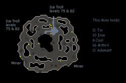 Jatizso mine map